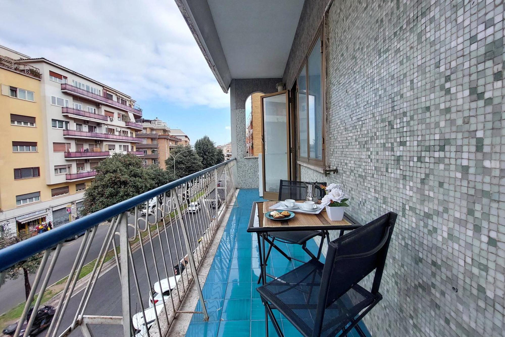 4Bnb - Cozy Albornoz Flat Rome Exterior photo